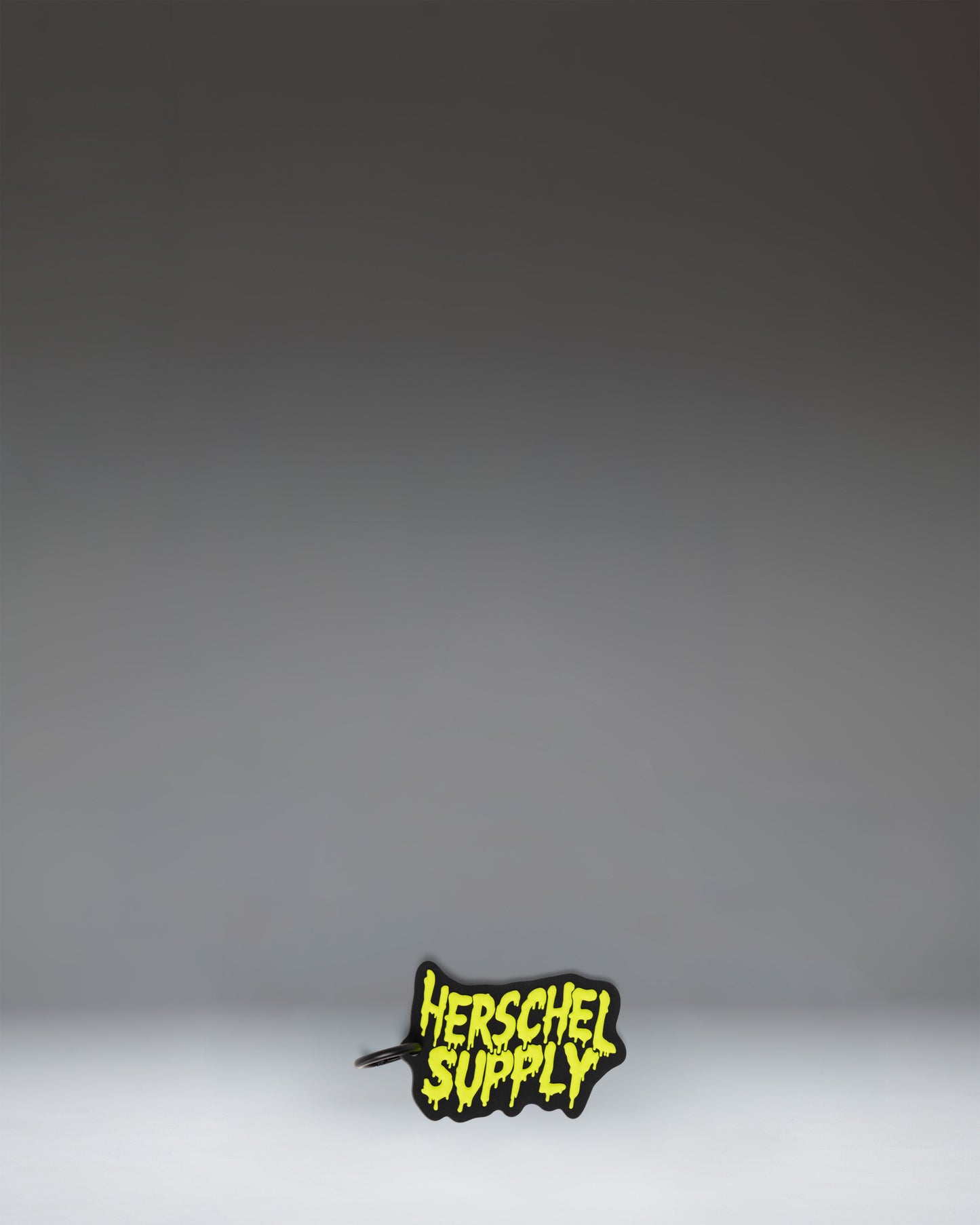 Herschel Supply Co. Black Slime Bag Charm from the Little Herschel collection.