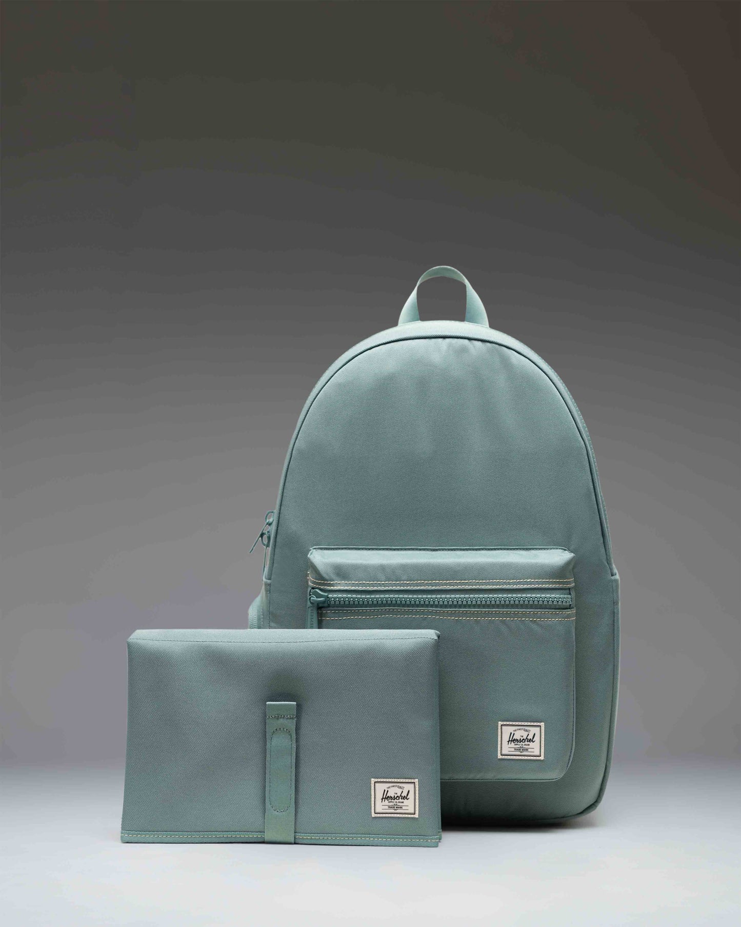 Herschel Supply Co. Settlement Backpack Diaper Bag in Ash Rose.