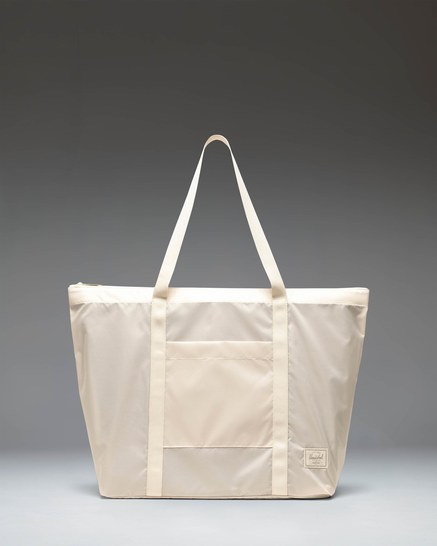 Herschel Supply Co Portland Packable Tote in Moonbeam Tonal, front view.