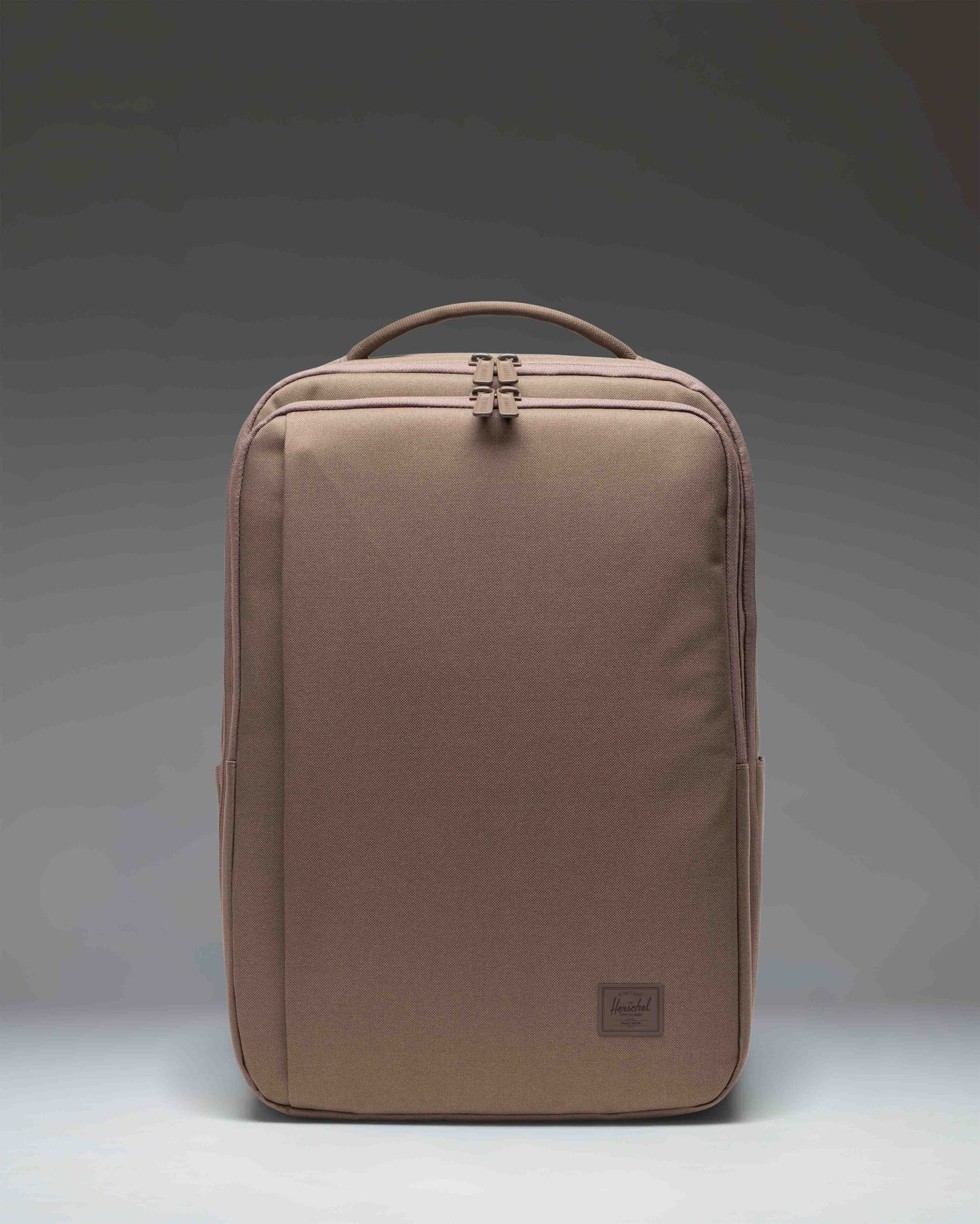 Herschel Supply Co. Kaslo Travel Backpack Tech in Light Brown, a durable and functional laptop backpack designed for tech-savvy travelers.
