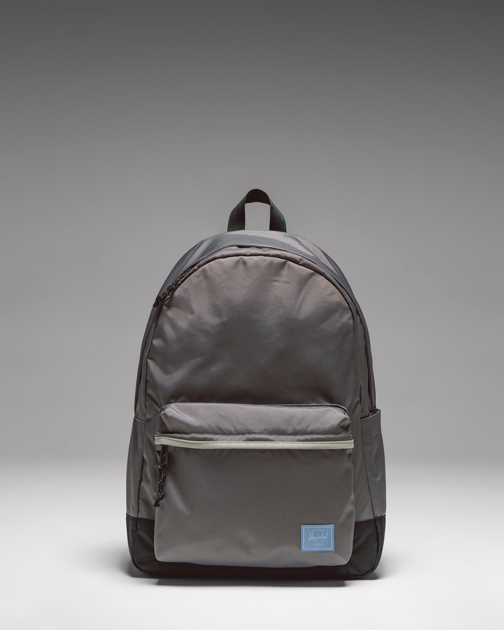Herschel Supply Co. Classic XL Backpack in Dark Gull Gray, featuring a spacious main compartment and front storage pocket.