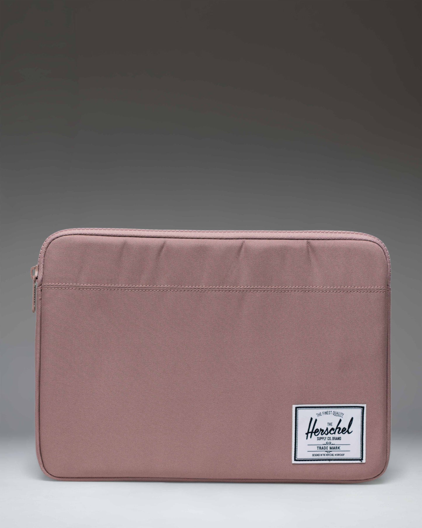 Herschel Supply Co. Anchor 14 Inch Laptop Sleeve in Ash Rose pink, showcasing a clean, minimalist protective design.