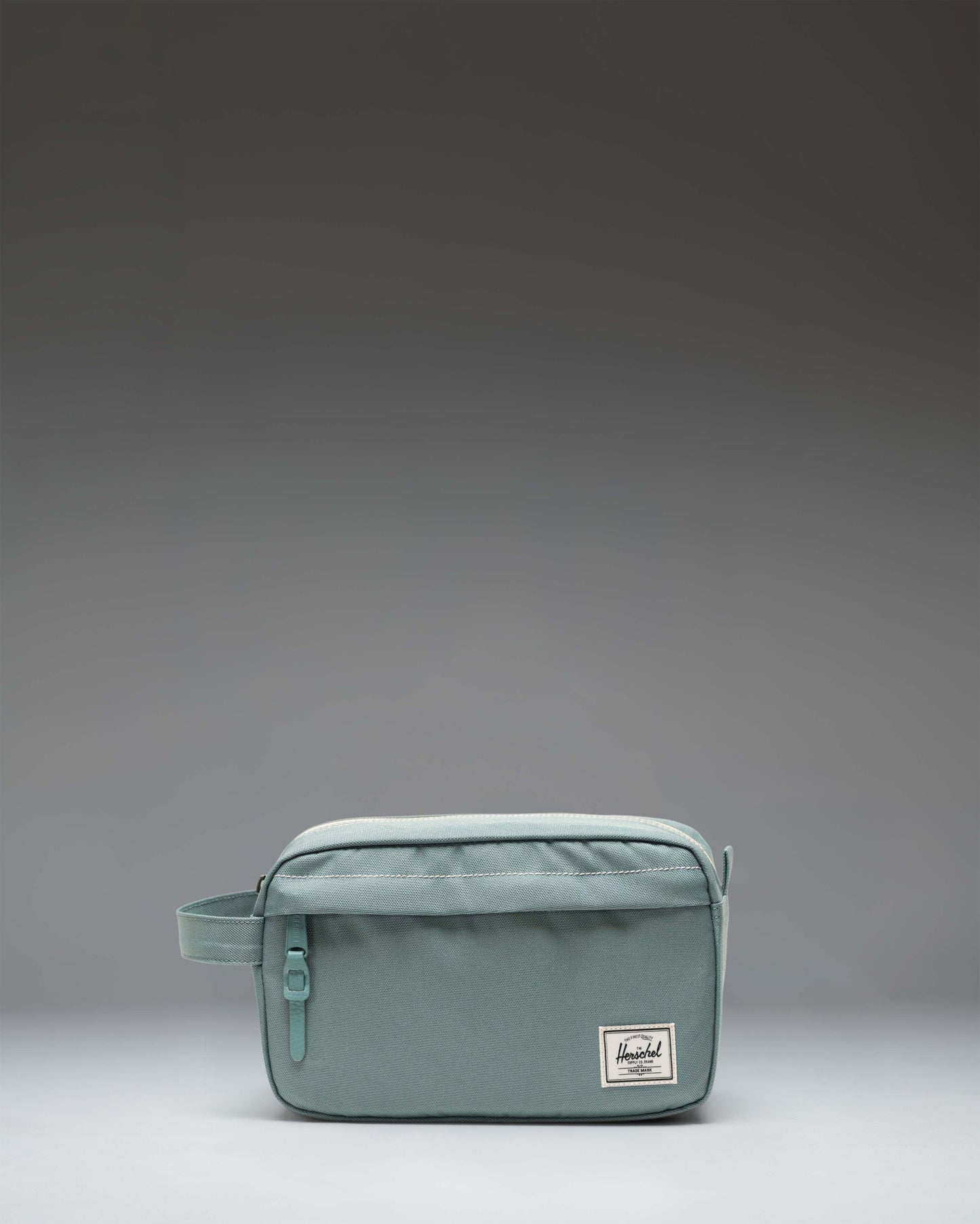 Herschel Supply Co. Chapter Travel Kit toiletry bag with a convenient side handle and front zippered storage pocket.