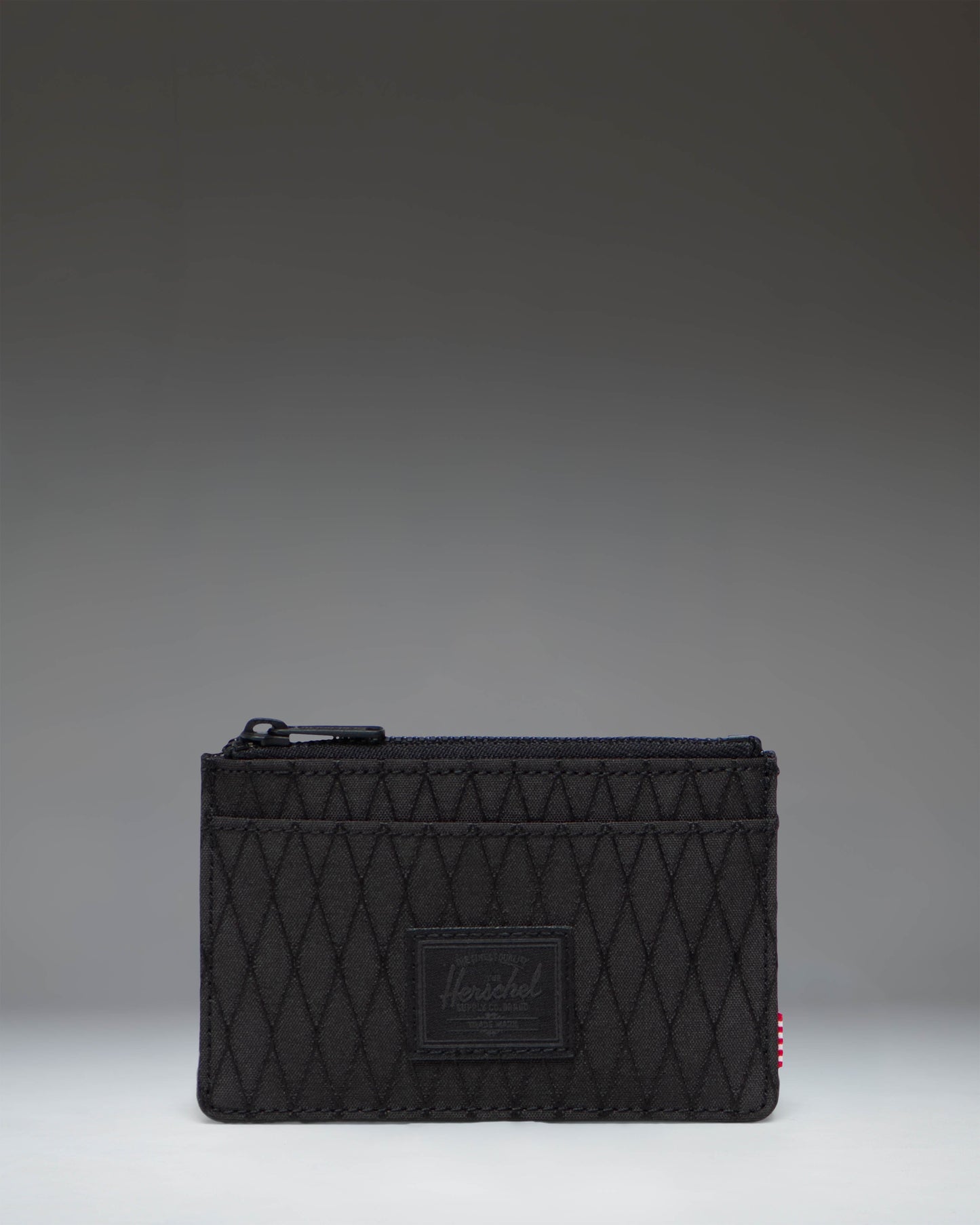 Herschel Supply Co. Oscar Cardholder in Black Diamond/Black.