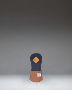 Navy/Saddle brown
