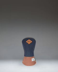 Navy/Saddle brown