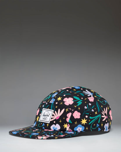 Herschel Supply Co. Glendale Kids Cap in Enchanted Garden floral print.